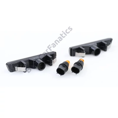 BMW E38 1994-2001 fekete füst búrás oldalindex pár