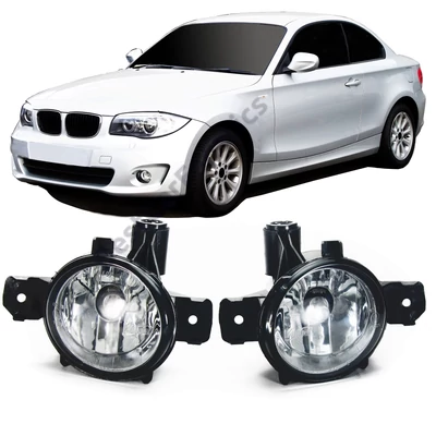 BMW E81 E82 E87 E88 átlátszó burás H11 ködlámpa pár