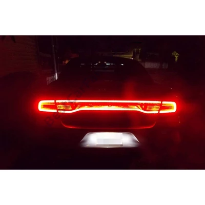 Dodge Charger Challenger 2015-2019 6000K fehér SMD LED rendszámtábla világítás