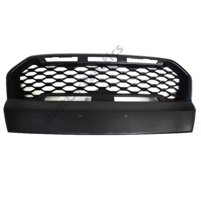 Ford Ranger T7 2016-2019 méhsejtes matt fekete hűtőrács