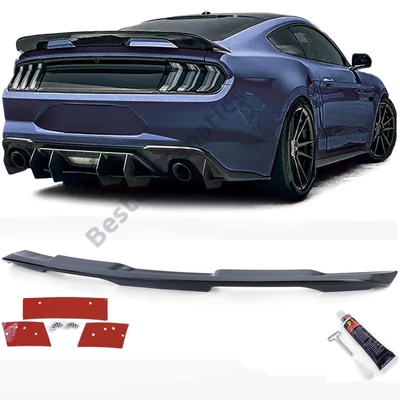 Ford Mustang VI S550 Coupe 2014-2020 Performance 500 lakkozott fekete csomagtartó spoiler