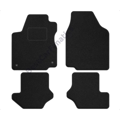 Ford Fiesta IV 1995-2002 prémium fekete patentos velúrszőnyeg szett
