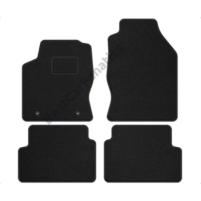 Ford Focus I 1998-2004 prémium fekete patentos velúrszőnyeg szett