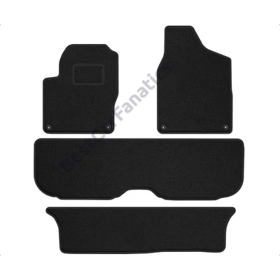 Ford Galaxy I 7személyes 1995-2006 fekete velúrszőnyeg szett