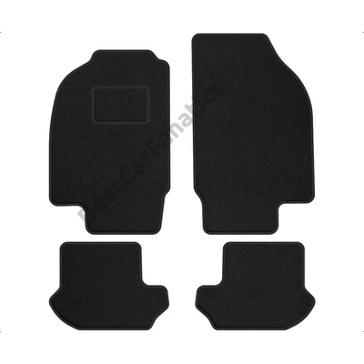 Ford KA I 2004-2008 fekete velúrszőnyeg szett (tépőzáras)