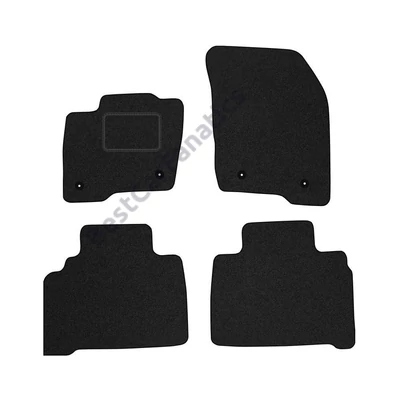 Ford S-Max II 5személyes 2010-2019 fekete velúrszőnyeg szett