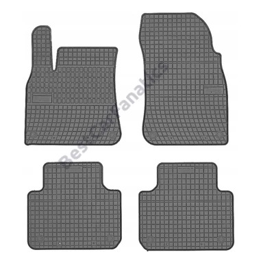 Porsche Cayenne III Frogum 410541 fekete gumiszőnyeg szett