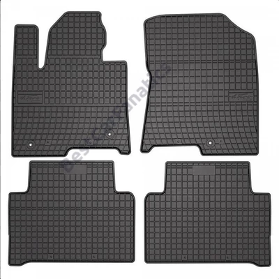 KIA Sorento IV XL Hybrid Frogum 411340 fekete gumiszőnyeg szett