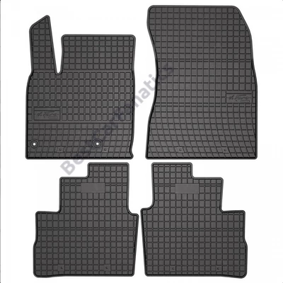 Nissan Qashqai III J12 Frogum 411807 fekete gumiszőnyeg szett