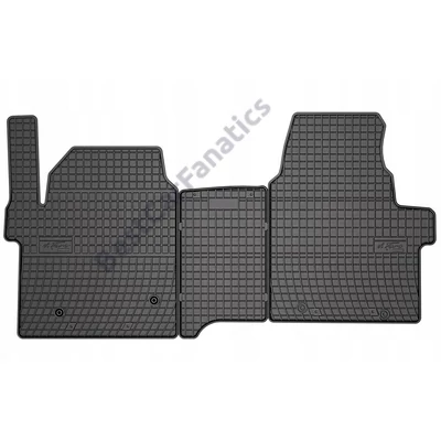 Ford Transit Custom II 2023- Frogum 431010 fekete gumiszőnyeg szett