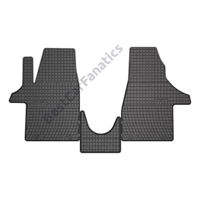 Volkswagen VW Transporter T6.1 Frogum 445536 fekete gumiszőnyeg szett