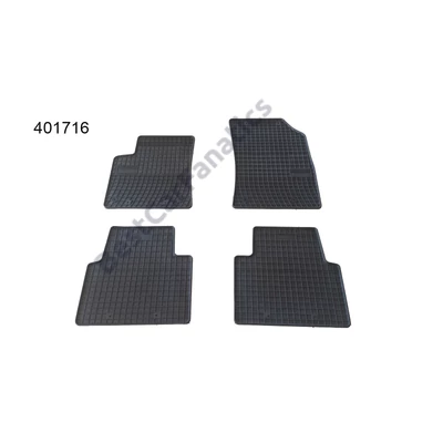 Opel Crossland Frogum 401716 fekete gumiszőnyeg szett