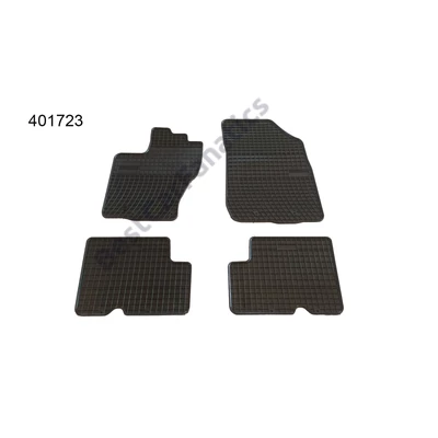Dacia Duster I facelift Frogum 401723 fekete gumiszőnyeg szett