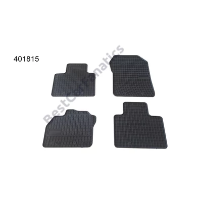 Renault Zoe Frogum 401815 fekete gumiszőnyeg szett