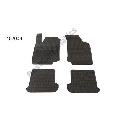 VW Volkswagen Golf III Frogum 402003 fekete gumiszőnyeg szett