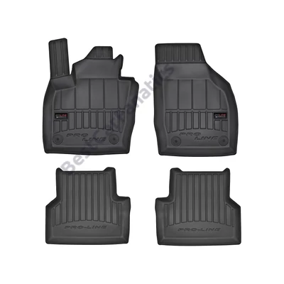 AUDI Q3 8U Frogum 3D407664 fekete hótálcás gumiszőnyeg szett