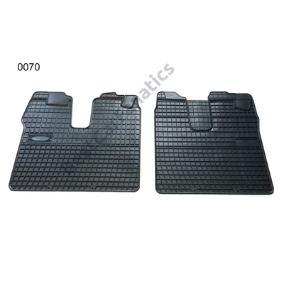 MAN TGA TGL TGX hálófülke TGM Frogum 0070 fekete gumiszőnyeg szett