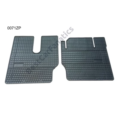 MAN F90 F2000 szupporttal Frogum 0071ZP fekete gumiszőnyeg szett