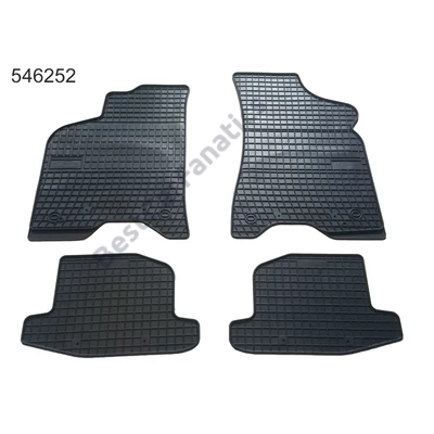 Volkswagen VW Lupo Frogum 546252 fekete gumiszőnyeg szett