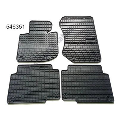 BMW E36 Frogum 546351 fekete gumiszőnyeg szett