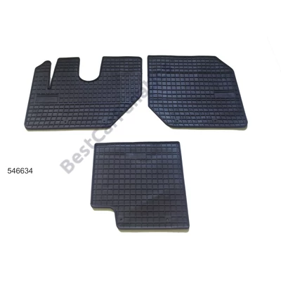 Renault D Frogum 546634 fekete gumiszőnyeg szett