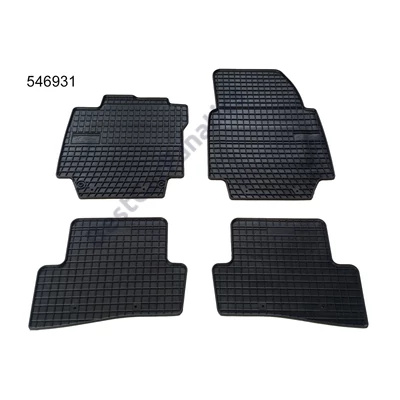 Renault Captur I Frogum 546931 fekete gumiszőnyeg szett