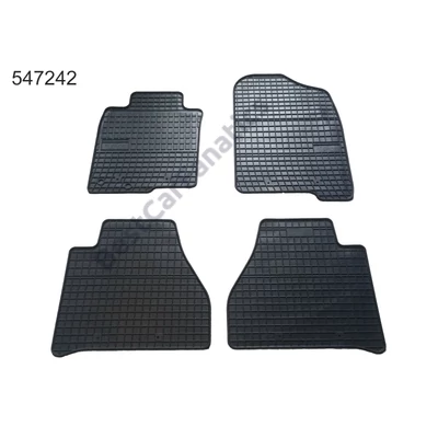 Nissan Navarra II Frogum 547242 fekete gumiszőnyeg szett