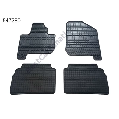 KIA Soul EV Frogum 547280 fekete gumiszőnyeg szett