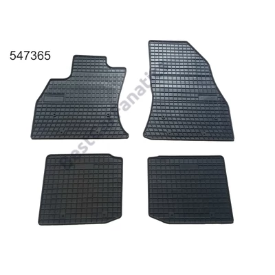 FIAT 500L Frogum 547365 fekete gumiszőnyeg szett