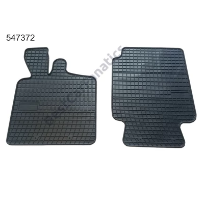 Mercedes Benz Smart Fortwo I Frogum 547372 fekete gumiszőnyeg szett