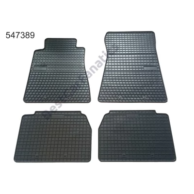 Mercedes Benz C-osztály W201 E190 Frogum 547389 fekete gumiszőnyeg szett