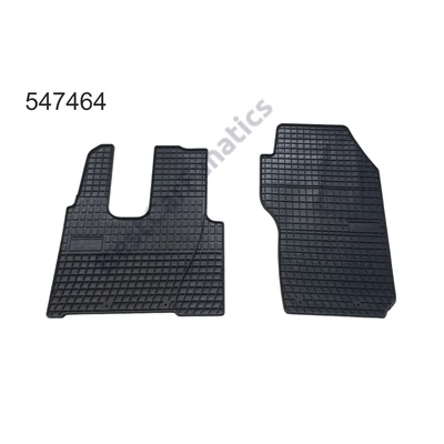 Mercedes Benz Actros MP4 NEM pneumatikus üléshez Frogum 547464 fekete gumiszőnyeg szett