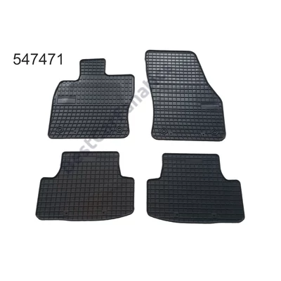VW Volkswagen T-Roc Frogum 547471 fekete gumiszőnyeg szett