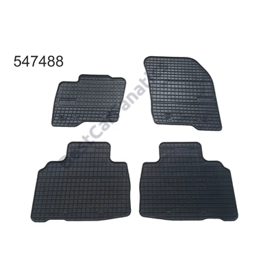 Ford Edge Frogum 547488  fekete gumiszőnyeg szett