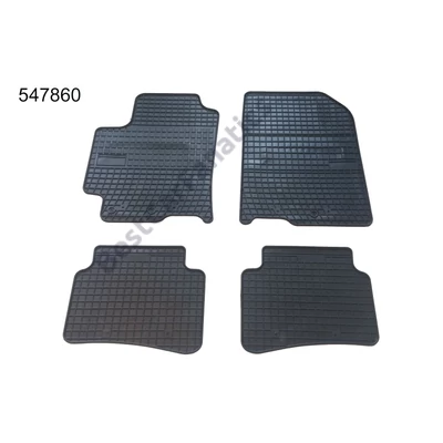 KIA RIO IV / Stonic Frogum 547860 fekete gumiszőnyeg szett