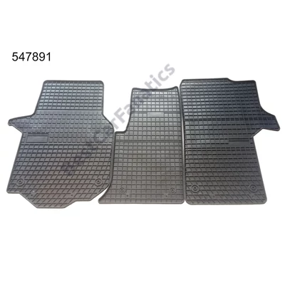 Volkswagen VW Crafter II Frogum 547891 fekete gumiszőnyeg szett