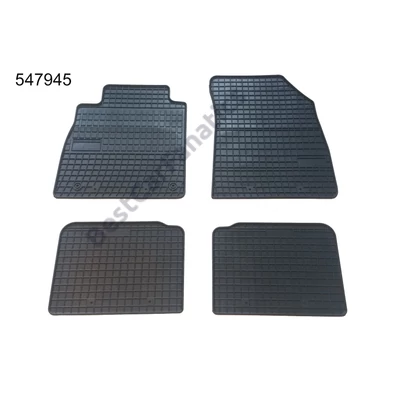 Nissan Micra MK14 Frogum 547945 fekete gumiszőnyeg szett
