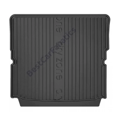 Opel Zafira B 7személyes Frogum DZ402645 fekete műanyag - gumi csomagtértálca