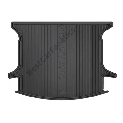 Nissan Qashqai I+2 DZ404632 fekete műanyag - gumi csomagtértálca