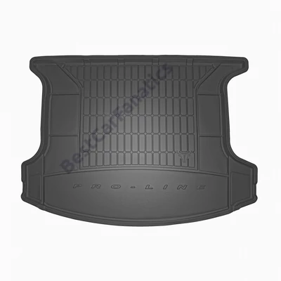 Nissan Qashqai I +2 7személyes TM404632 fekete műanyag - gumi csomagtértálca