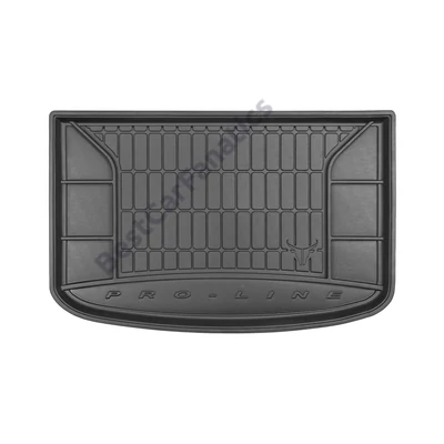 AUDI A1 8X - A1 Sportback Frogum TM549000 fekete műanyag - gumi csomagtértálca