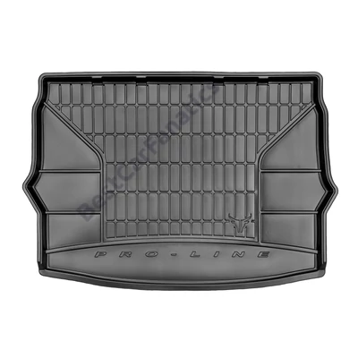 KIA Rio III Sedan Frogum TM549543 fekete műanyag - gumi csomagtértálca