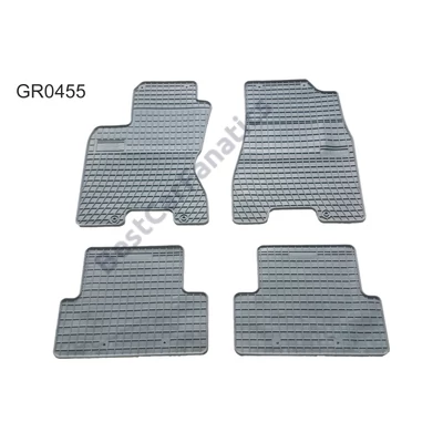 Nissan X-Trail II Frogum GR0455 szürke gumiszőnyeg szett