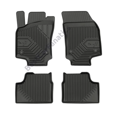 Opel Astra H Frogum No77 fekete 3D hótálcás TPE gumiszőnyeg szett 77407091