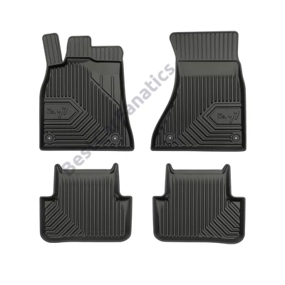 Audi A4 B8 Frogum No77 fekete 3D hótálcás TPE gumiszőnyeg szett 77407114