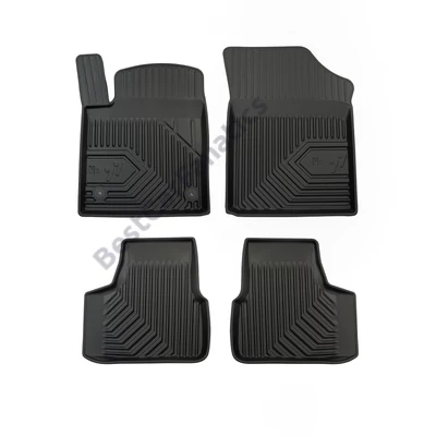 SEAT Mii Frogum No77 fekete 3D hótálcás TPE gumiszőnyeg szett 77407176