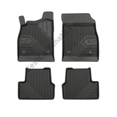 Opel Astra J Frogum No77 fekete 3D hótálcás TPE gumiszőnyeg szett 77407213