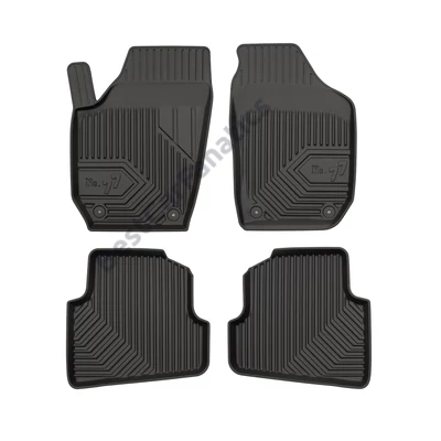 Skoda Fabia II Frogum No77 fekete 3D hótálcás TPE gumiszőnyeg szett 77407220