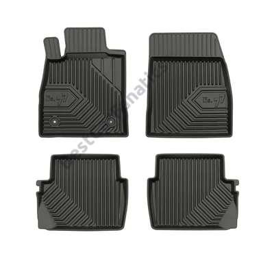 Ford Fiesta VII Frogum No77 fekete 3D hótálcás TPE gumiszőnyeg szett 77407237
