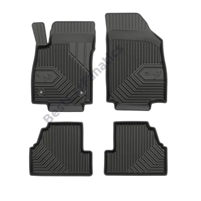 Opel Mokka A Frogum No77 fekete 3D hótálcás TPE gumiszőnyeg szett 77407305